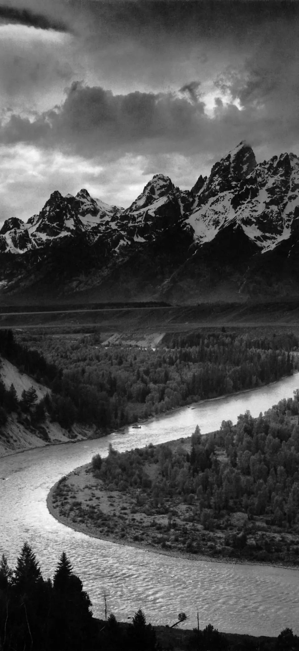 The Tetons and the Snake River iPhone wallpaper